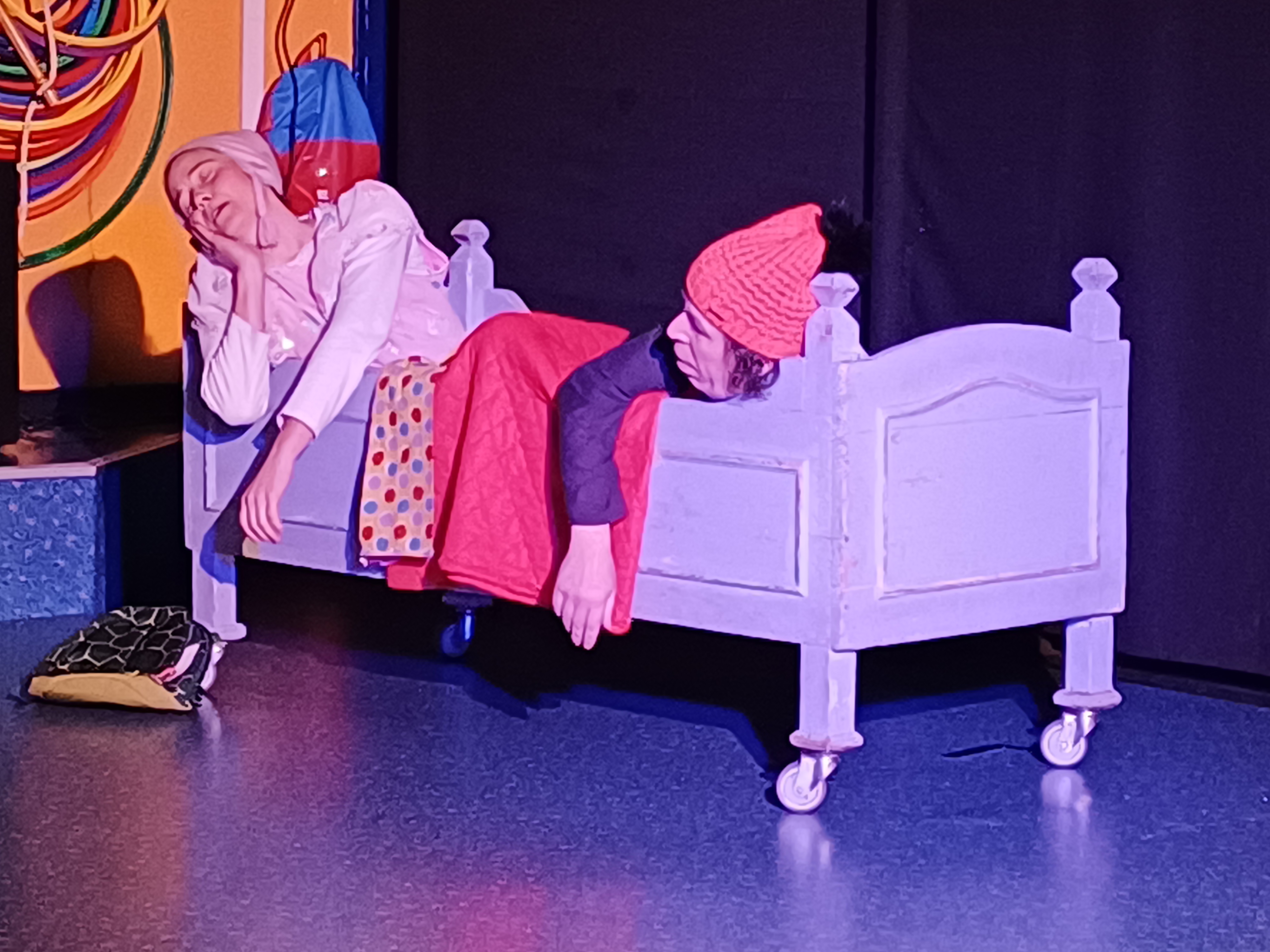 Spectacle « La lettre au PèreNoël » École Primaire Publique Calmette